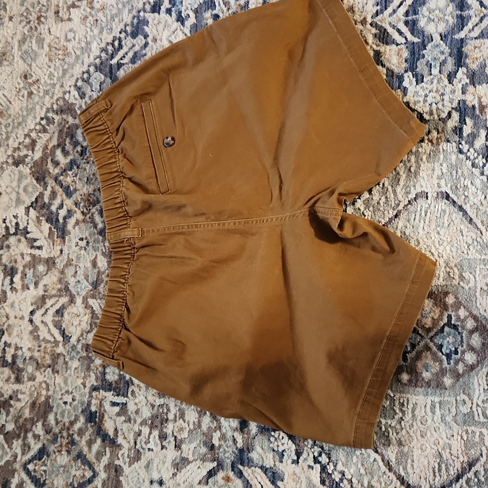 Brown Men's Shorts - Picture 4 of 7